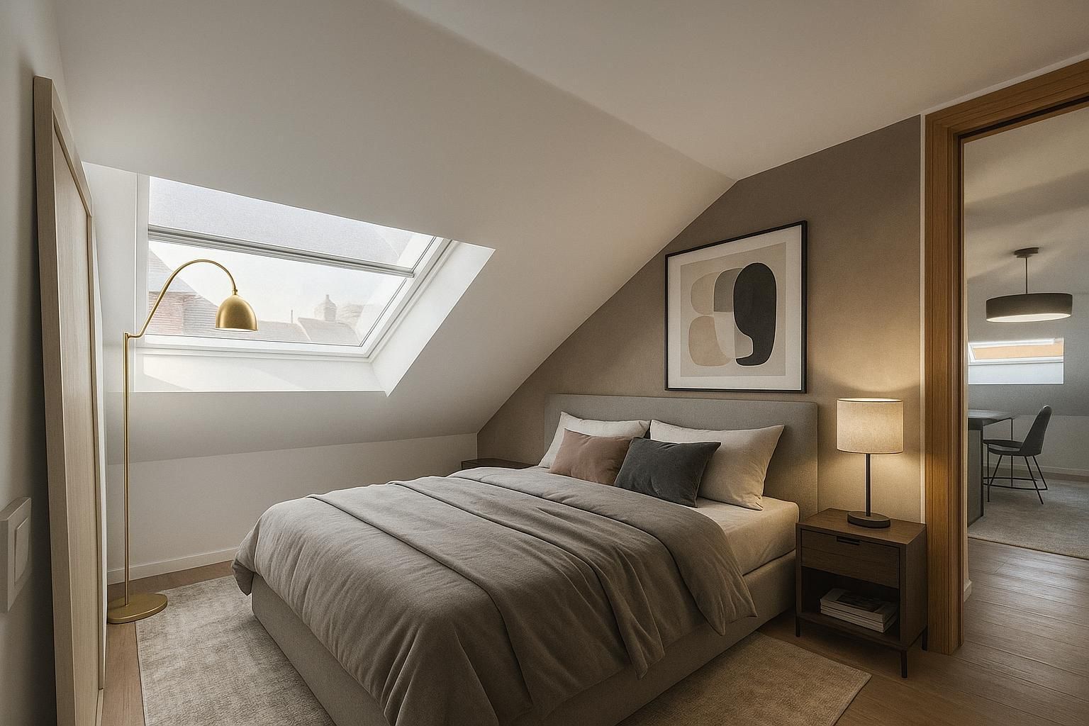 Bedroom of Flat for sale in  Madrid Capital  with Air Conditioner, Heating and Furnished
