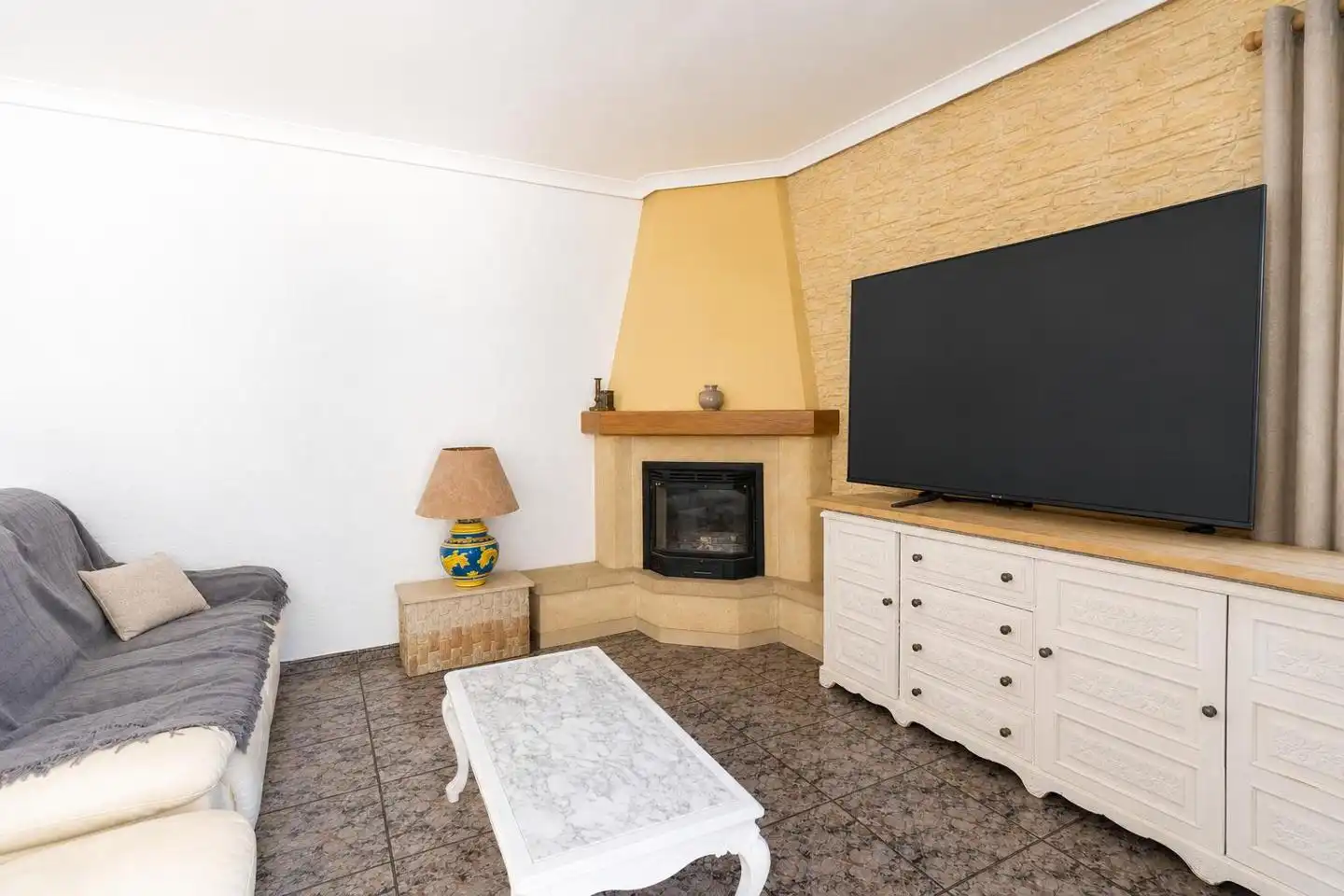 Living room of Houses for sale in Elche / Elx  with Air Conditioner, Private garden and Terrace