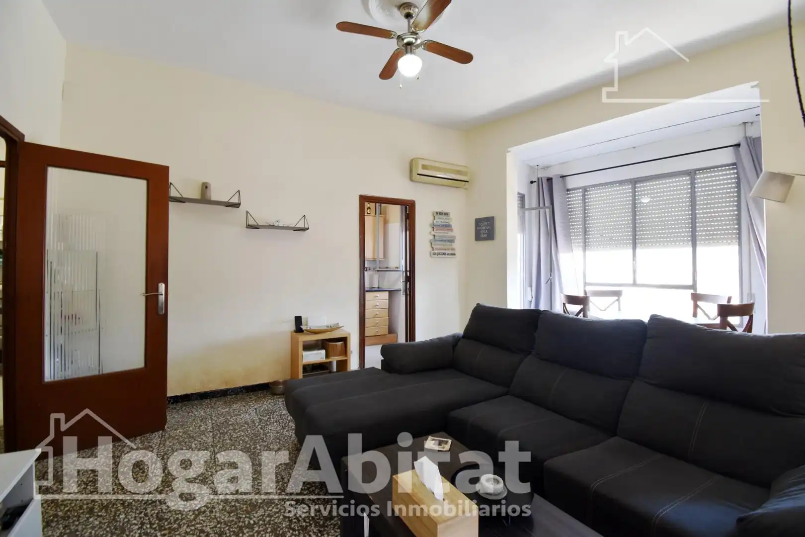 Living room of Flat for sale in Beniarjó  with Air Conditioner, Heating and Balcony