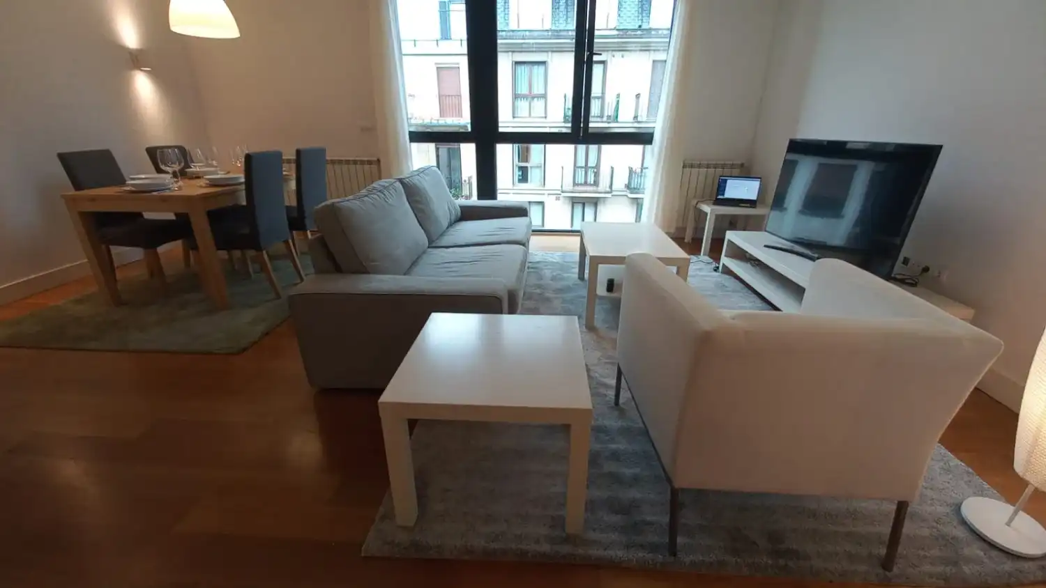 Sala d'estar de Casa o xalet de lloguer en Donostia - San Sebastián  amb Calefacció, Moblat i Forn