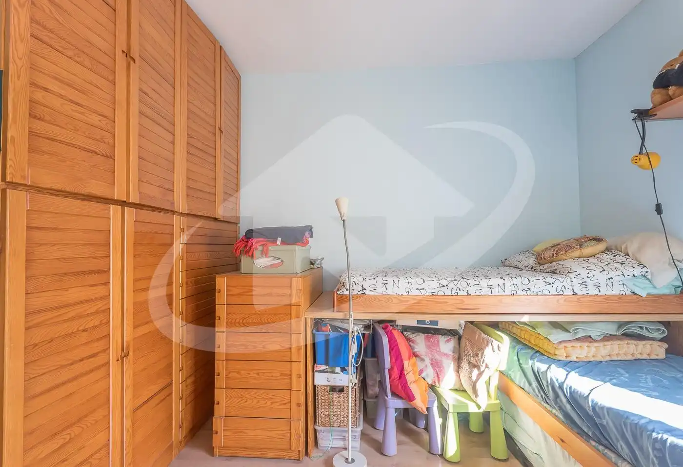 Schlafzimmer von Haus oder Chalet zum Verkauf in Sabadell mit Klimaanlage, Privatgarten und Terrasse