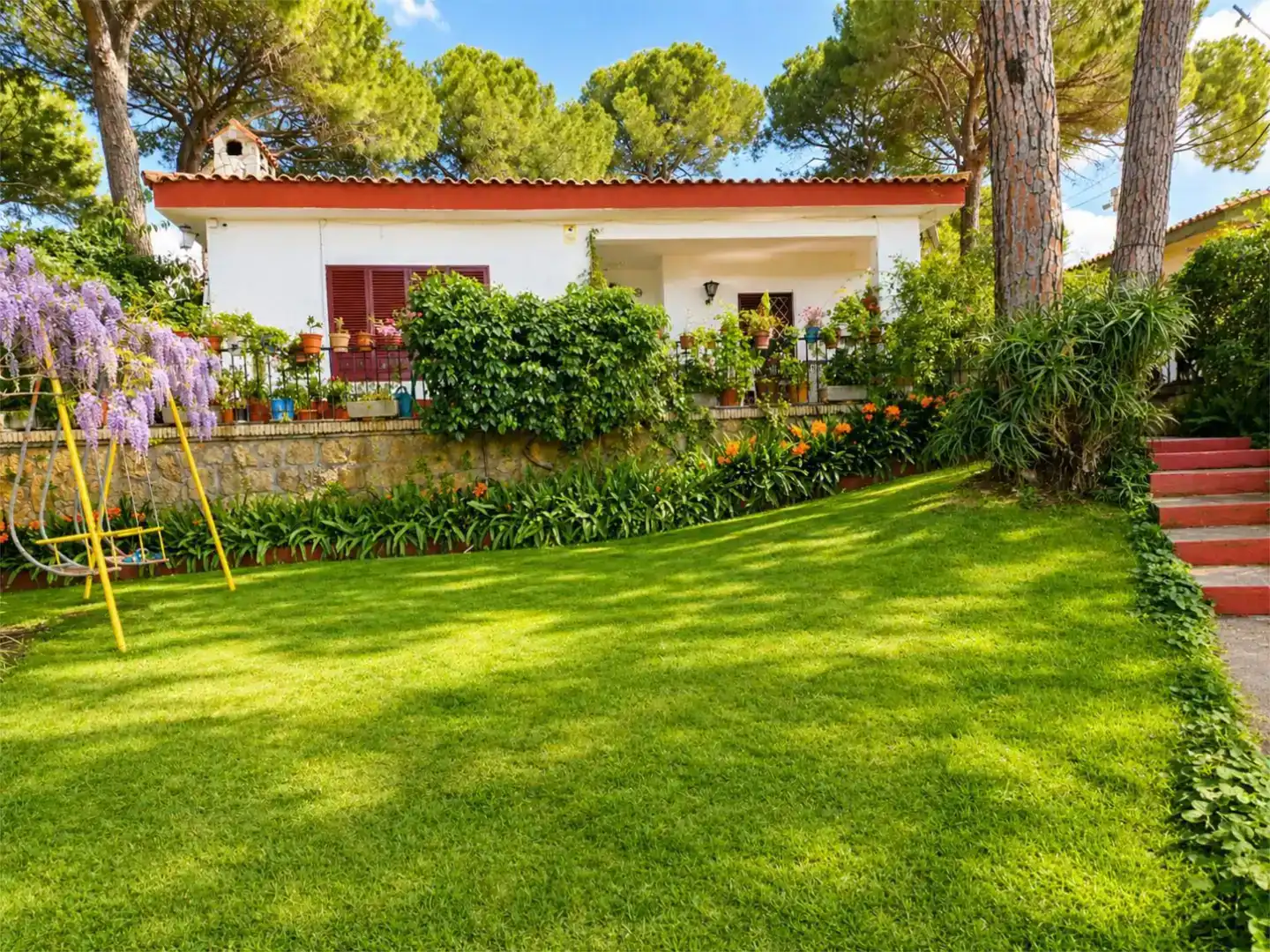 Jardí de Casa o xalet en venda en Oromana 