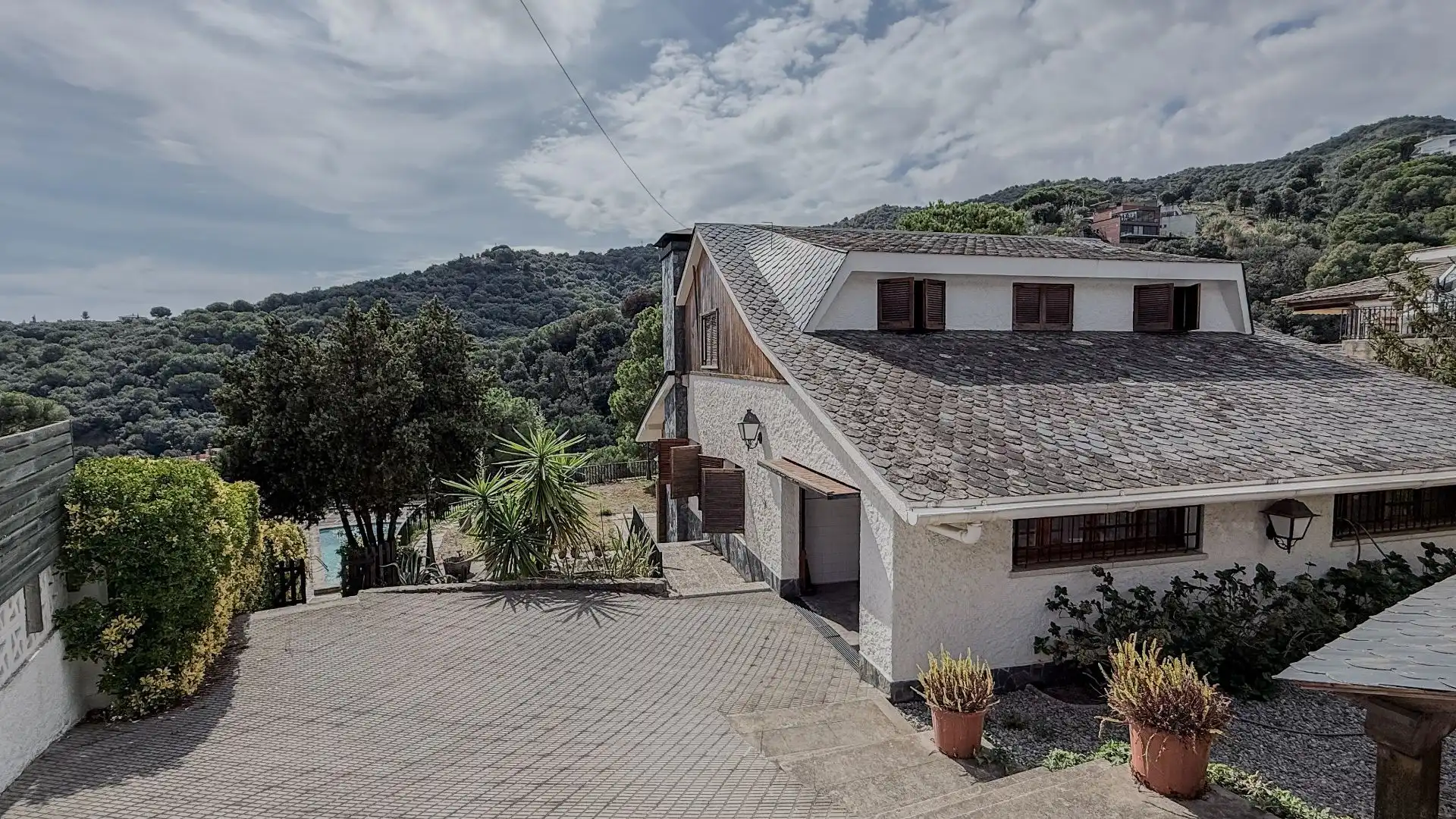 Exterior view of Houses for sale in Alella, Barcelona