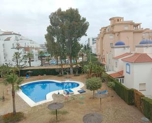 Swimming pool of Flat for sale in Torremolinos  with Air Conditioner, Heating and Private garden