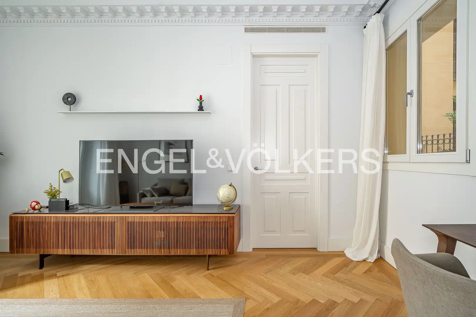 Wohnzimmer von Wohnungen zum Verkauf in Madrid mit Klimaanlage, Heizung und Parkett