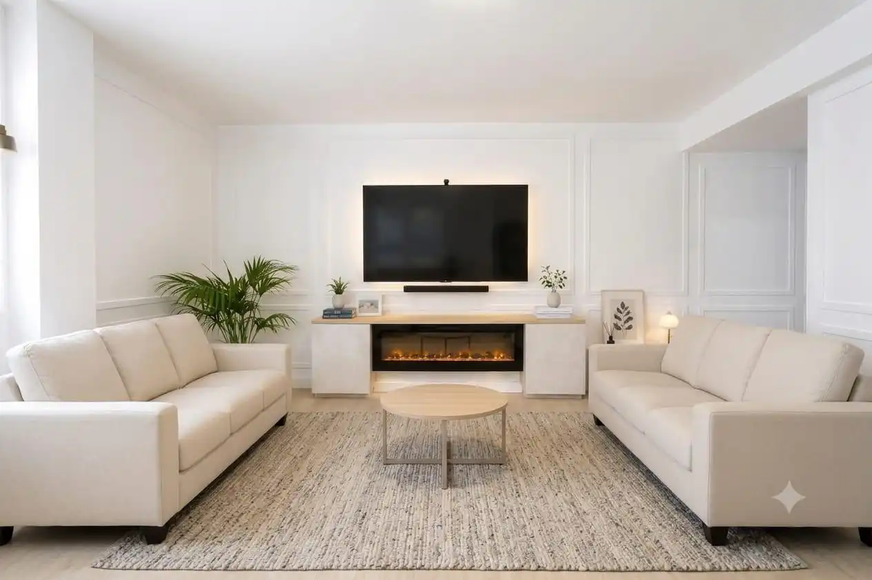Sala de estar de Planta baja en venta en Calvià con Aire acondicionado, Calefacción y Jardín privado