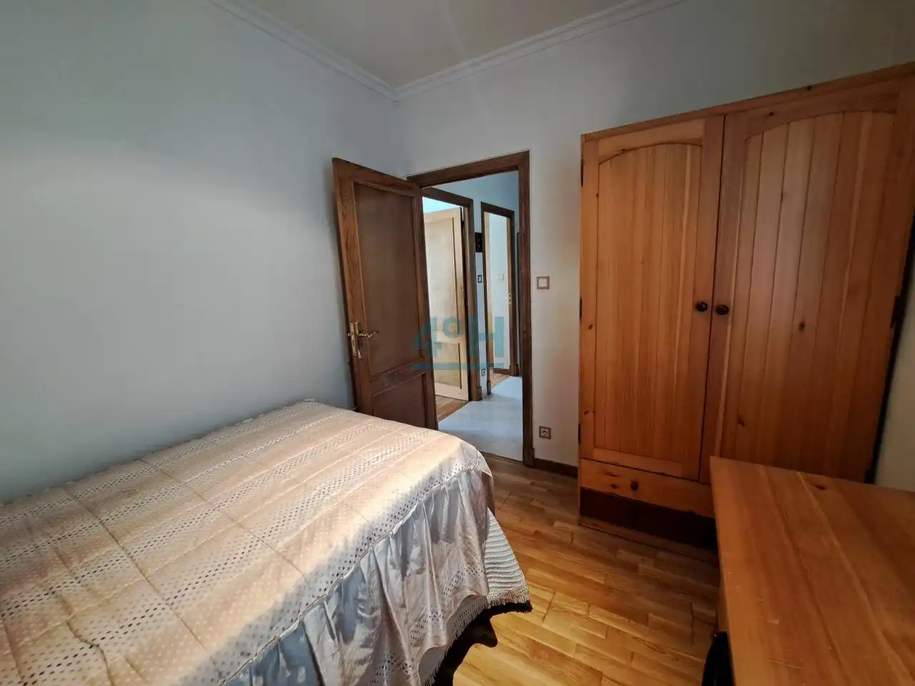 Bedroom of Flat for sale in Ourense Capital   with Heating, Storage room and Furnished