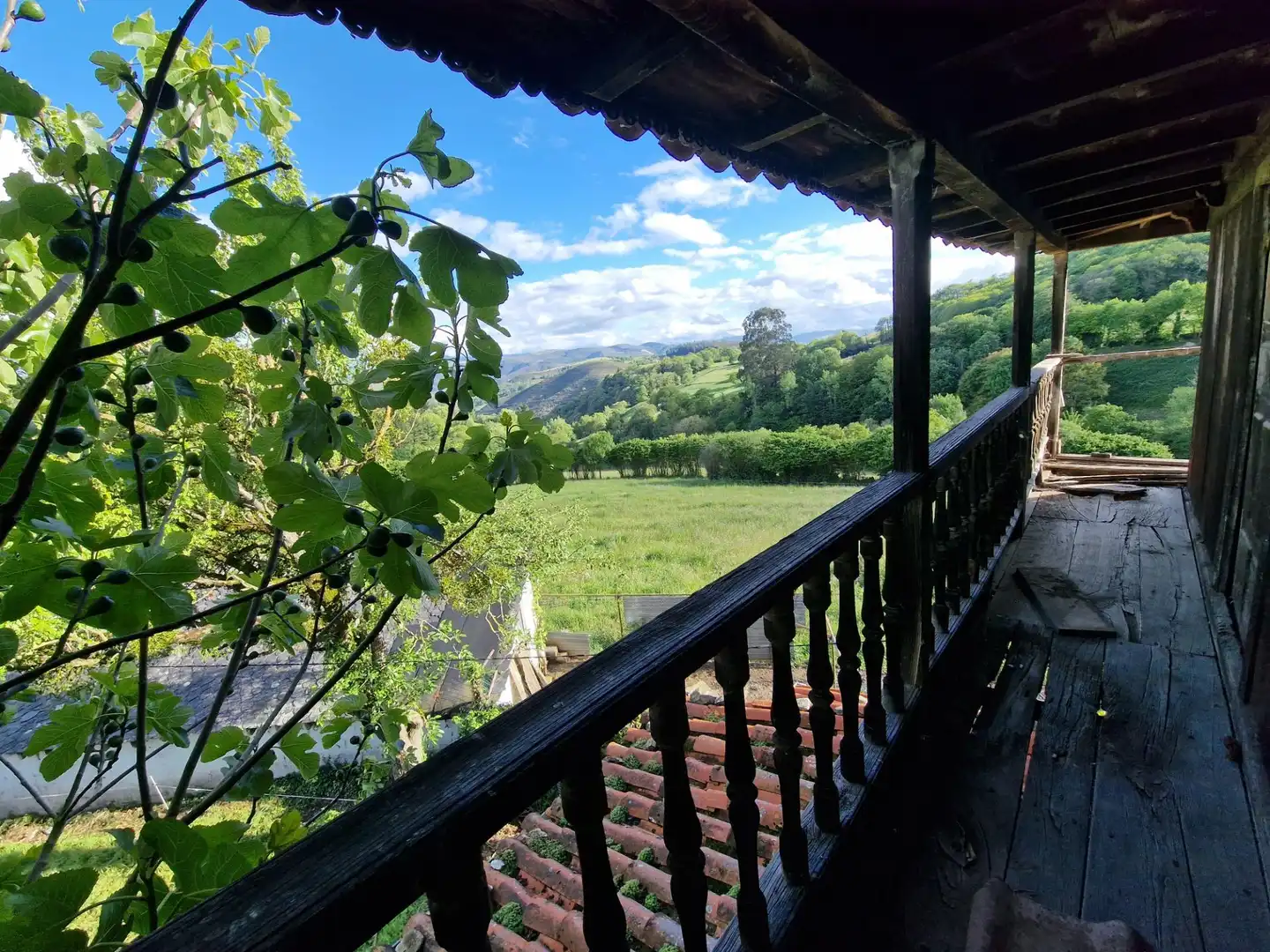 Terraza de Finca rústica en venta en Tineo con Balcón y Piscina comunitaria
