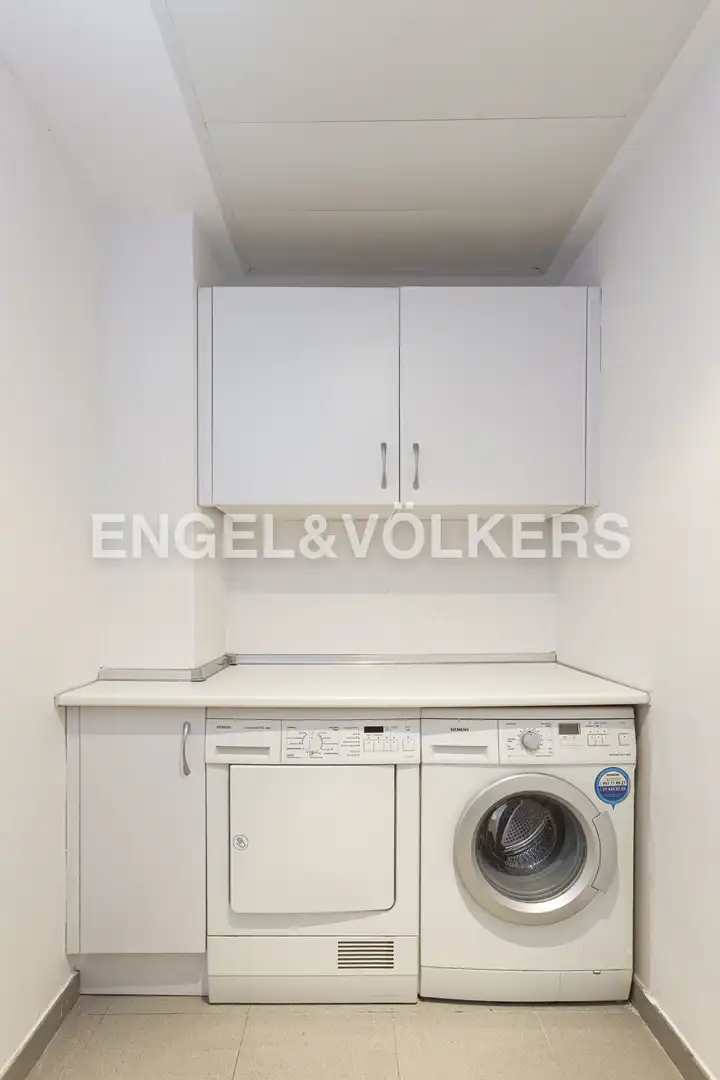 Cocina de Piso de alquiler en Madrid con Aire acondicionado, Calefacción y Piscina