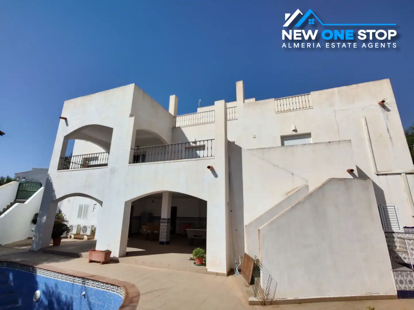 Vista exterior de Casa o chalet en venta en Mojácar con Aire acondicionado, Jardín privado y Terraza