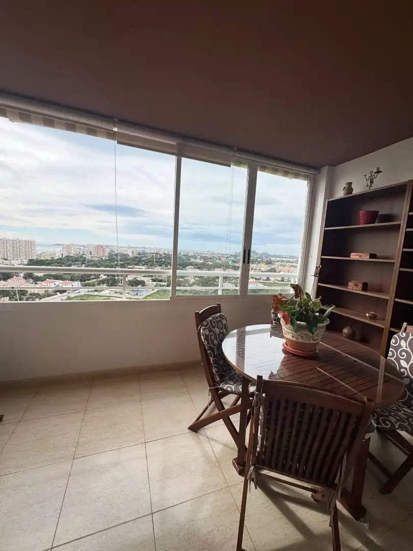 Dining room of Apartments for rent in El Campello  with Heating, Terrace and Furnished