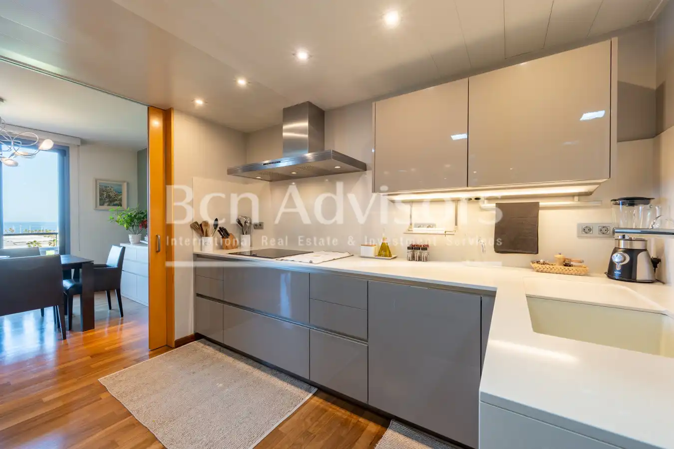 Cocina de Piso en venta en Barcelona con Aire acondicionado, Calefacción y Parquet