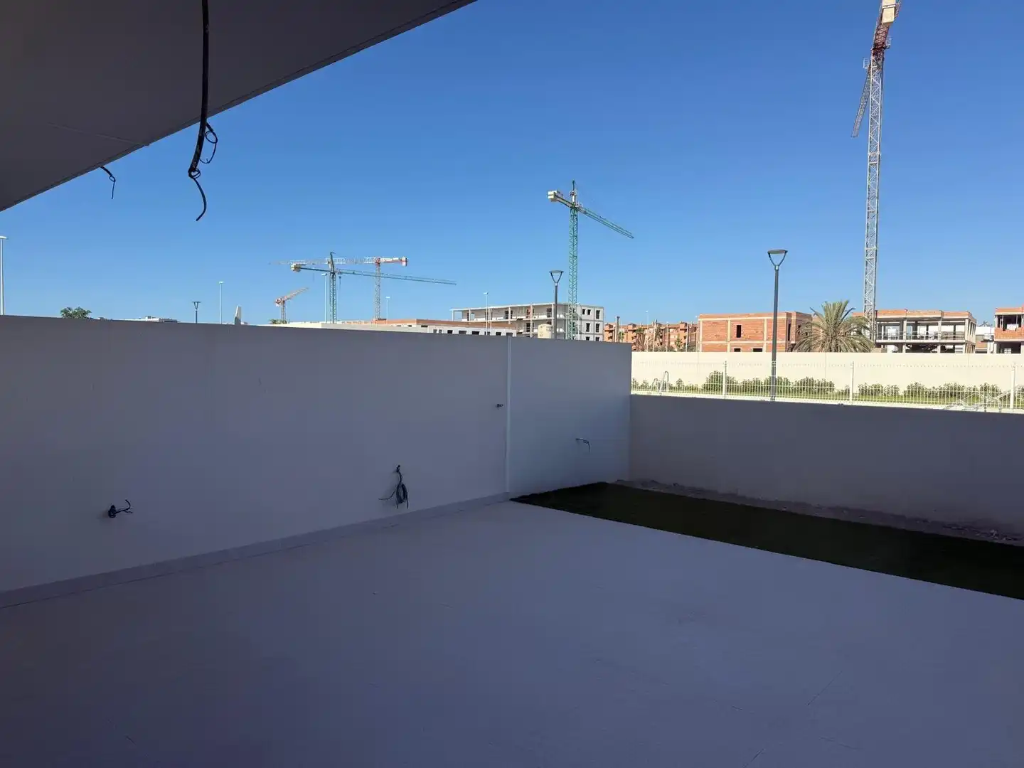 Terraza de Casa o chalet de alquiler en El Ejido con Jardín privado, Terraza y Piscina comunitaria