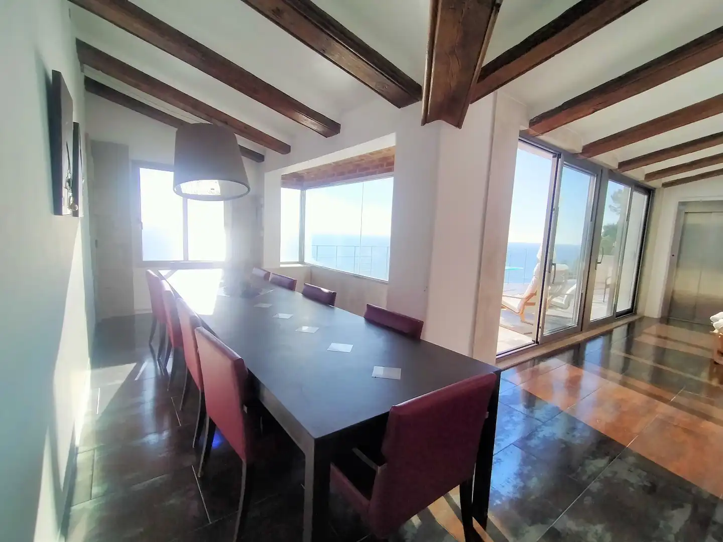 Menjador de Casa o xalet en venda en Jávea / Xàbia amb Aire condicionat, Jardí privat i Terrassa