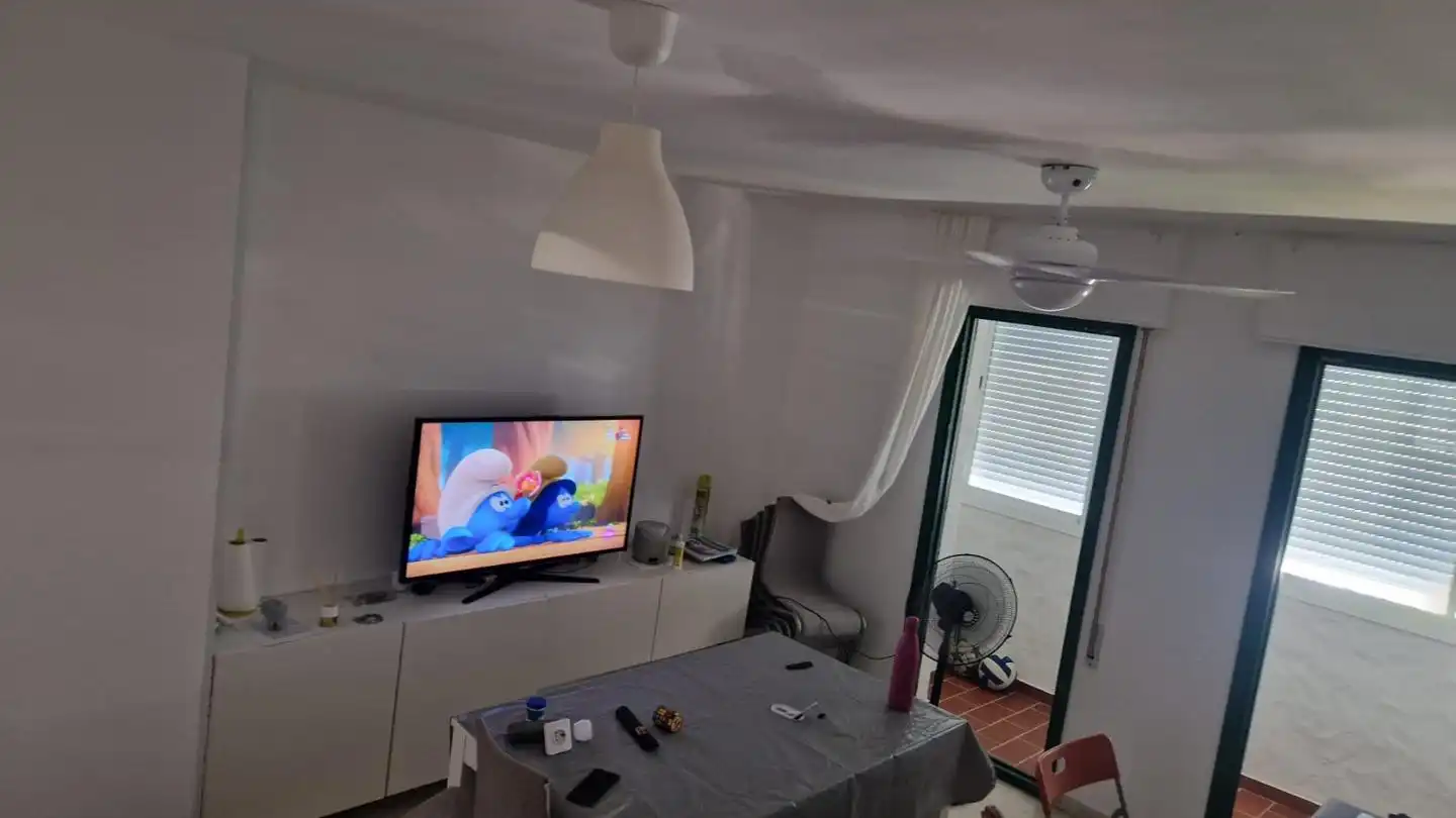 Living room of Flat for sale in Sanlúcar de Barrameda  with Terrace and Furnished