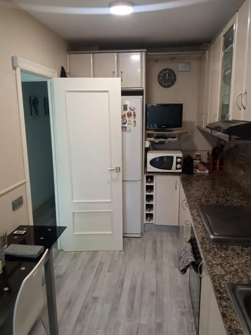 Kitchen of Flat for sale in Salou  with Heating, Private garden and Swimming Pool