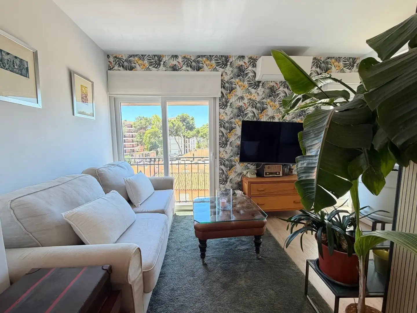 Wohnzimmer von Wohnungen zum Verkauf in Torremolinos mit Klimaanlage, Heizung und Terrasse
