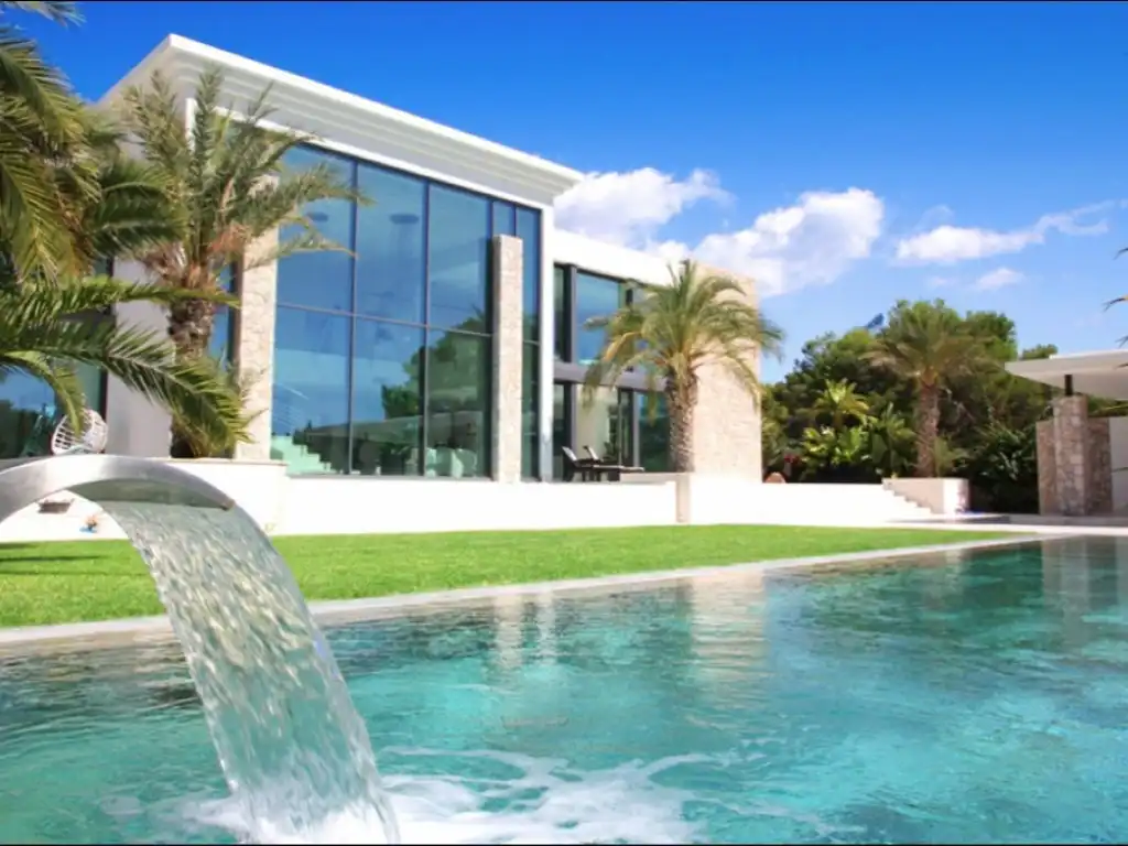 Swimming pool of Houses for rent in Calvià  with Air Conditioner, Private garden and Swimming Pool