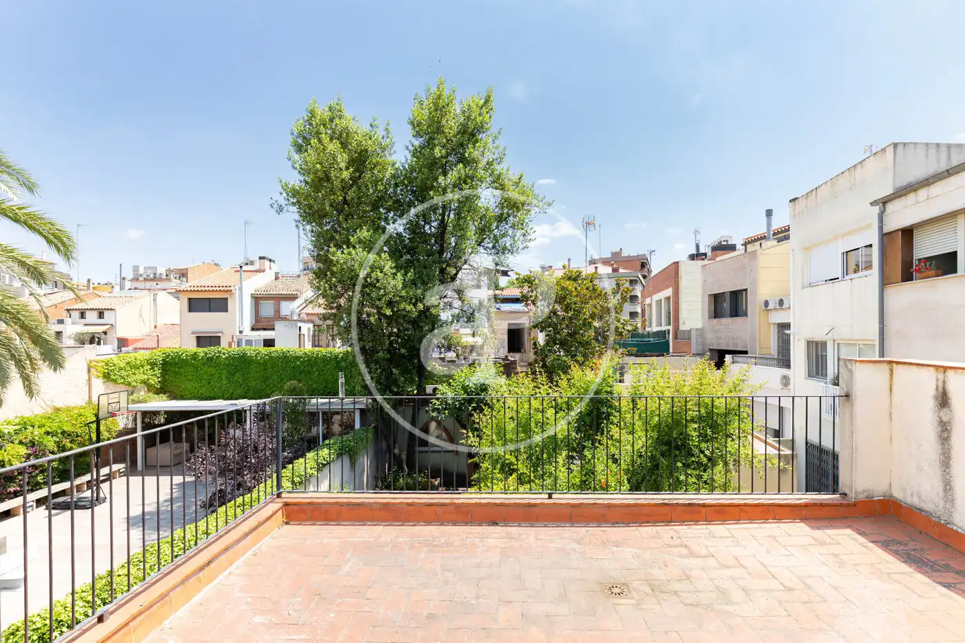 Terrassa de Casa adosada en venda en Sabadell amb Aire condicionat, Calefacció i Jardí privat