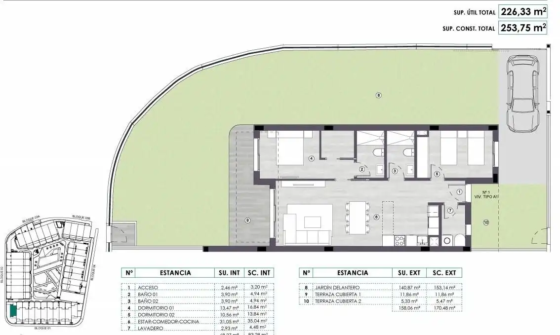 Apartament en venda en Monforte del Cid amb Aire condicionat, Calefacció i Jardí privat