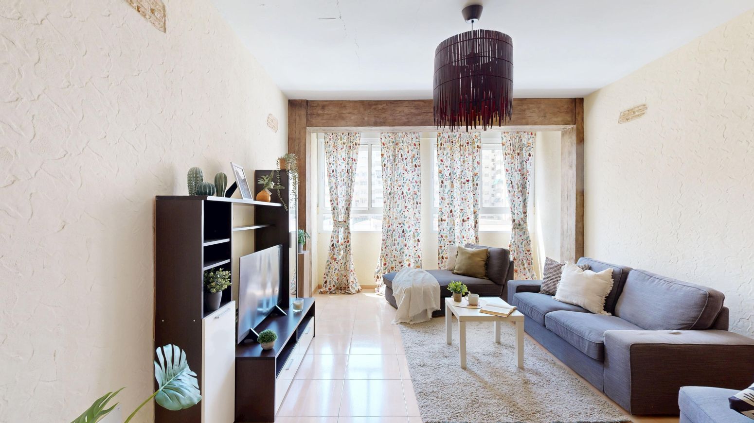 Living room of Flat for sale in Cartagena  with Furnished