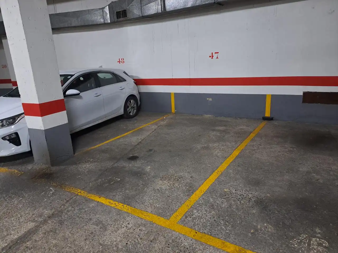 Parking of Flat for sale in Zaragoza  with Air Conditioner, Heating and Parquet flooring