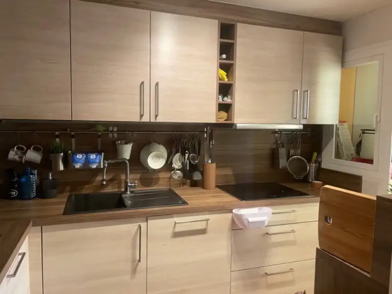 Cuina de Apartament en venda en Mijas amb Aire condicionat, Terrassa i Piscina