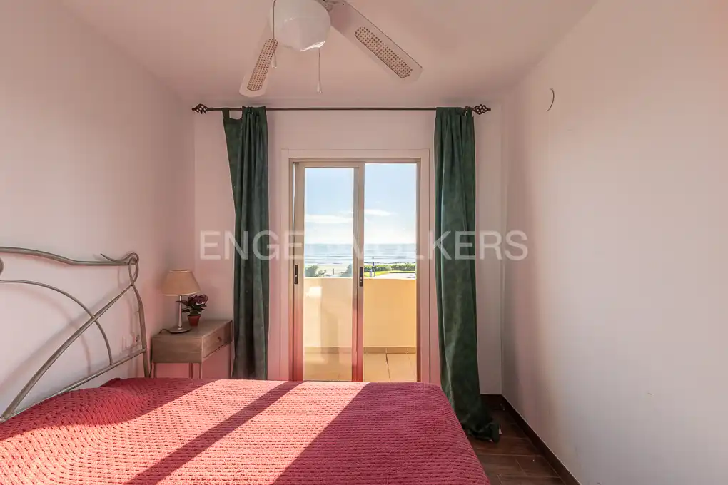 Bedroom of Houses for rent in Castellón de la Plana / Castelló de la Plana  with Air Conditioner, Heating and Private garden