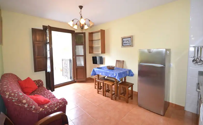 Sala de estar de Apartamento de alquiler en Llanes con Calefacción, Terraza y Amueblado