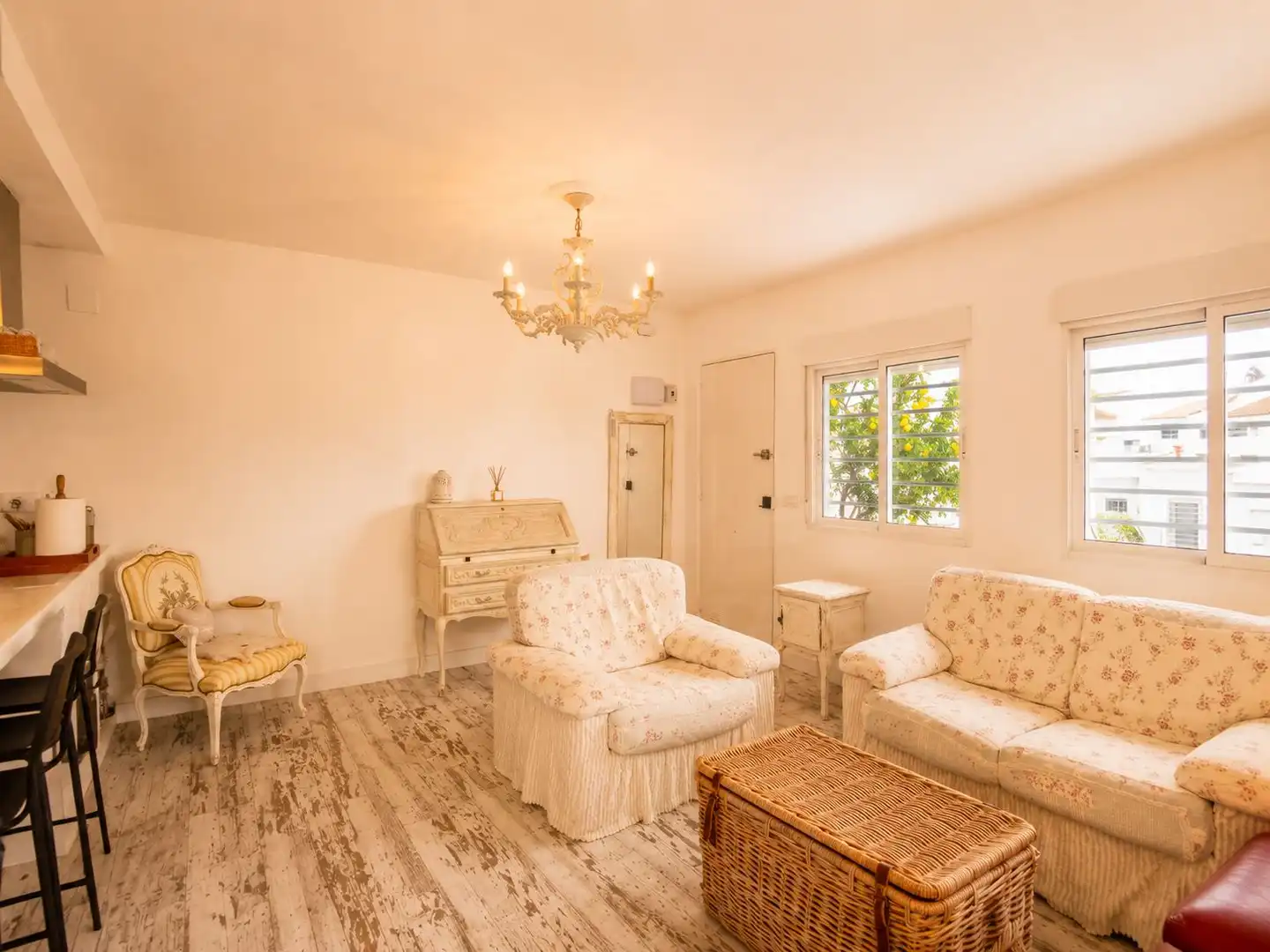 Living room of Flat for sale in Santa Pola  with Air Conditioner, Heating and Terrace