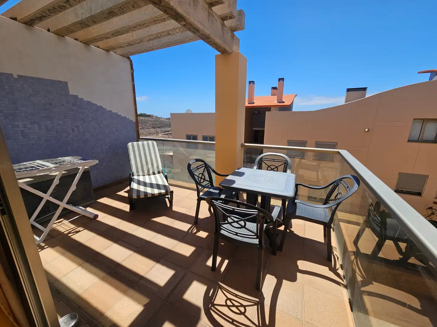 Terraza de Apartamento en venta en Pájara con Terraza, Amueblado y Piscina comunitaria
