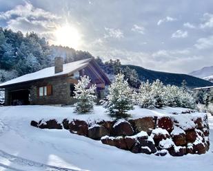 Vista exterior de Casa o xalet de lloguer en Alp amb Terrassa i Balcó