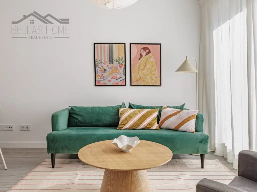 Sala d'estar de Àtic en venda en Estepona amb Aire condicionat i Terrassa