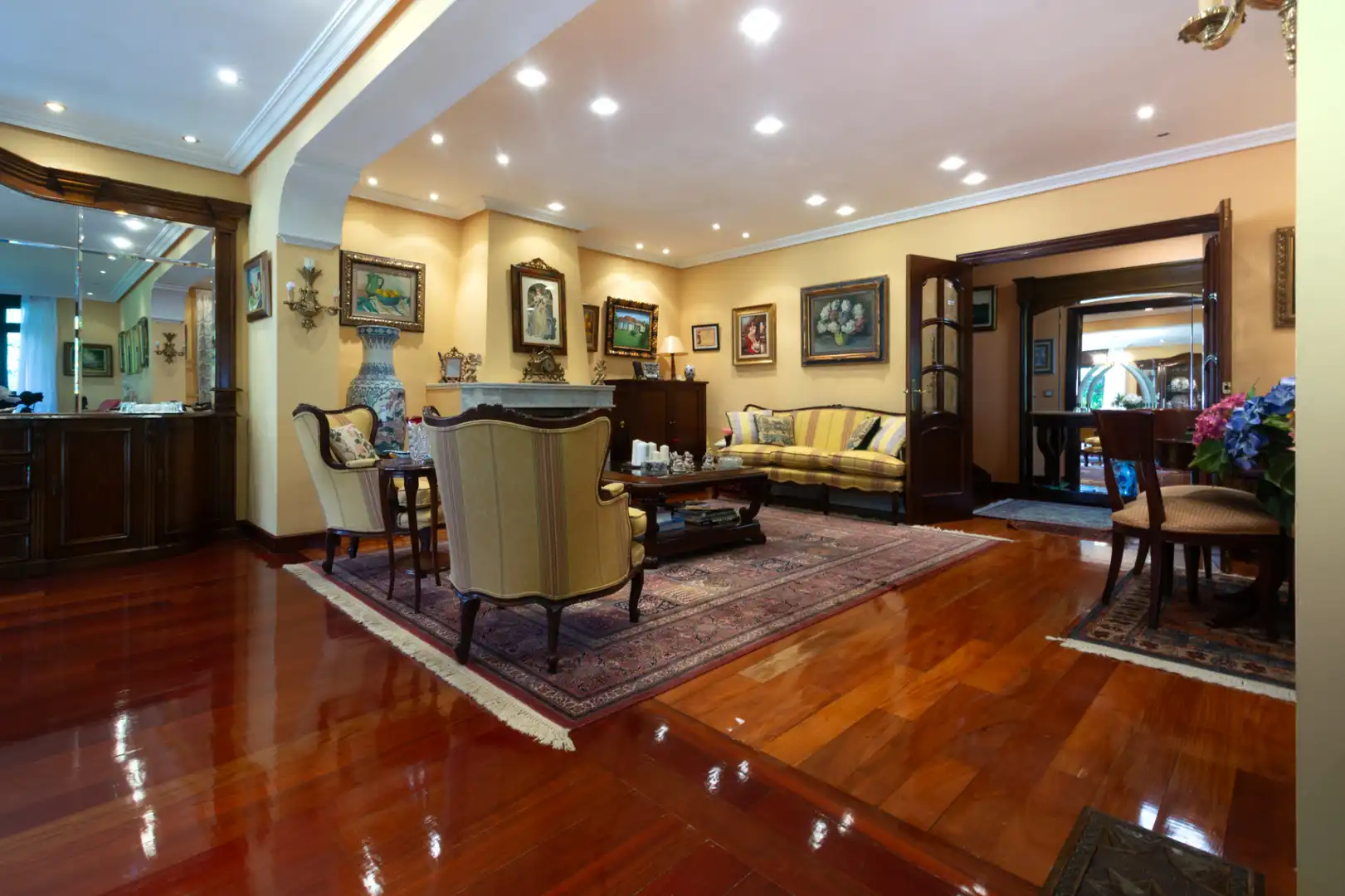 Sala de estar de Casa o chalet en venta en Somió - Cabueñes