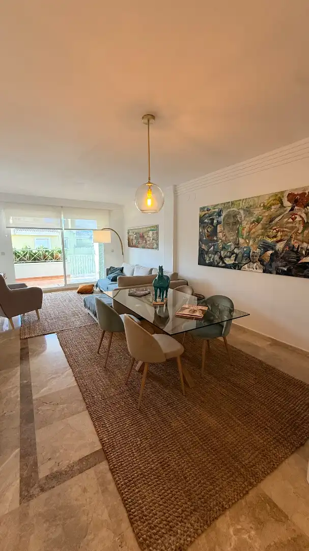 Esszimmer von Wohnung zum Verkauf in Marbella mit Klimaanlage, Terrasse und Abstellraum