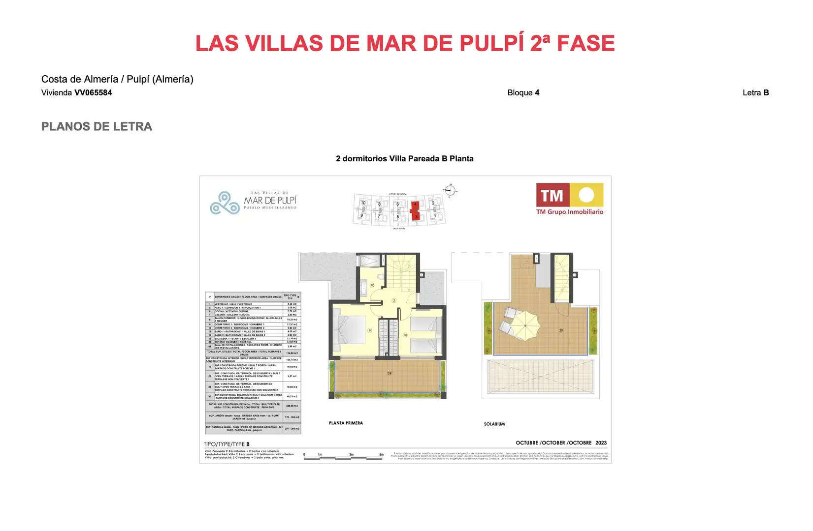 Xalet amb jardí en venda a San Juan de los Terreros, imagen 19