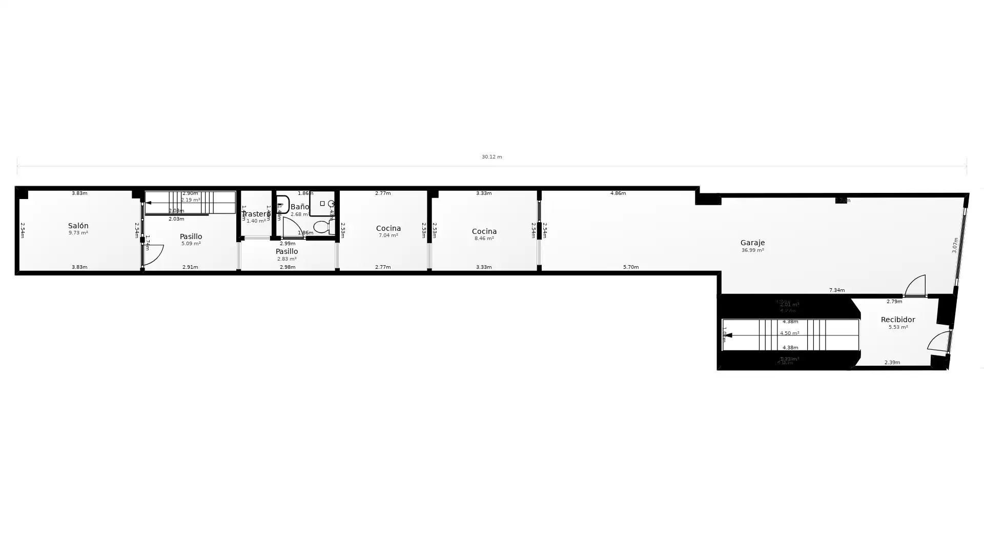 Casa adosada en venta en Marmolejo, Jaén