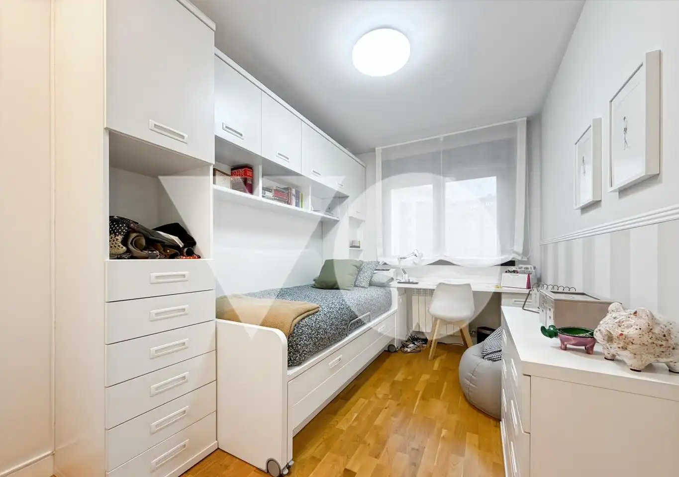 Schlafzimmer von Wohnung zum Verkauf in Madrid mit Klimaanlage und Möbliert
