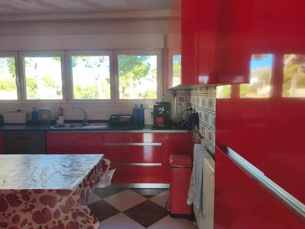 Küche von Haus oder Chalet zum Verkauf in Cartagena mit Klimaanlage, Heizung und Privatgarten