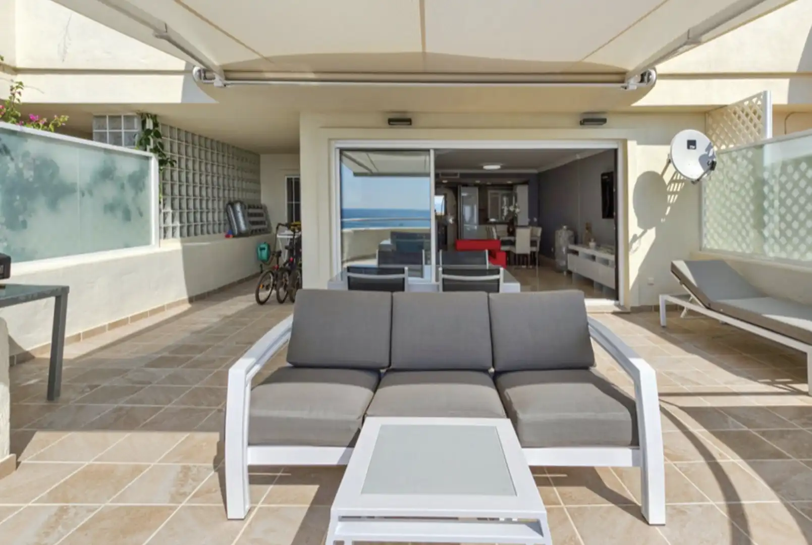Terraza de Apartamento en venta en Estepona con Aire acondicionado, Calefacción y Terraza