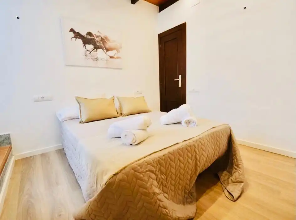 Bedroom of Houses for rent in Dénia  with Air Conditioner, Heating and Private garden
