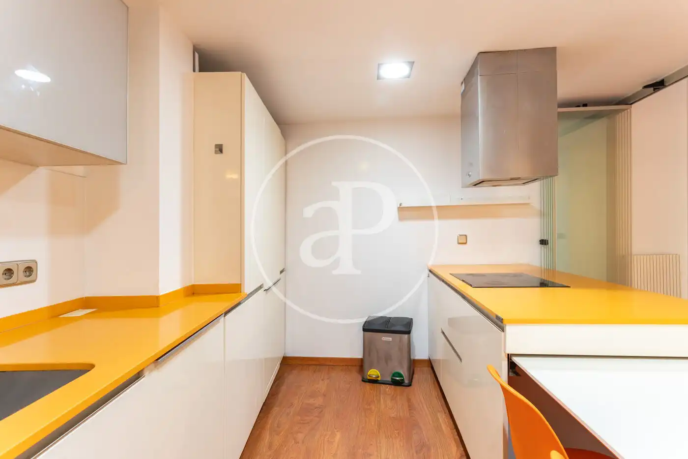 Küche von Wohnung zur Miete in Barcelona mit Heizung und Möbliert