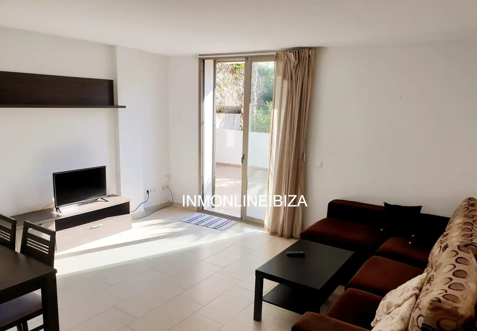 Wohnzimmer von Wohnung zur Miete in Sant Antoni de Portmany mit Klimaanlage, Terrasse und Abstellraum