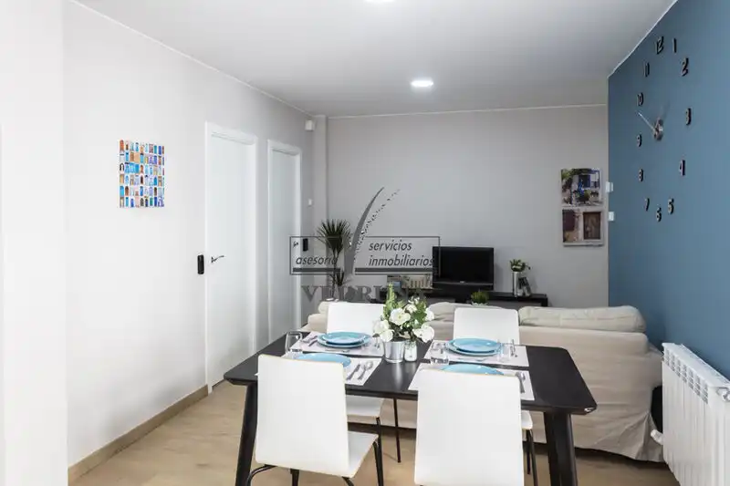 Wohnzimmer von Wohnung zur Miete in Zaragoza mit Heizung