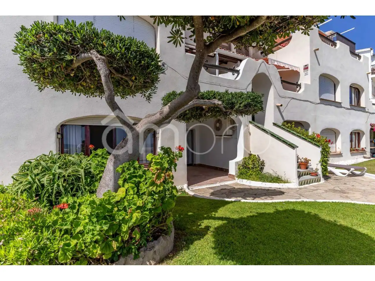 Jardín de Piso en venta en Vilanova i la Geltrú con Aire acondicionado, Parquet y Terraza
