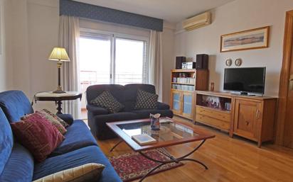 Sala d'estar de Pis en venda en Alicante / Alacant amb Aire condicionat i Terrassa