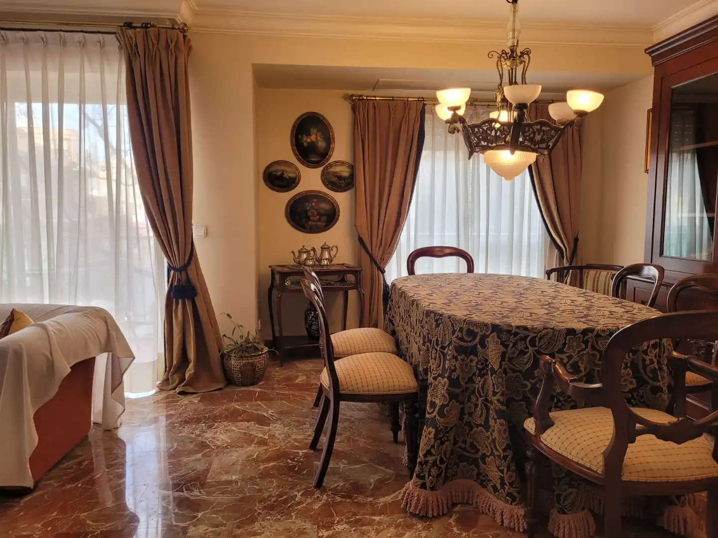 Dining room of Flat for rent in San Vicente del Raspeig / Sant Vicent del Raspeig  with Furnished, Oven and Washing machine