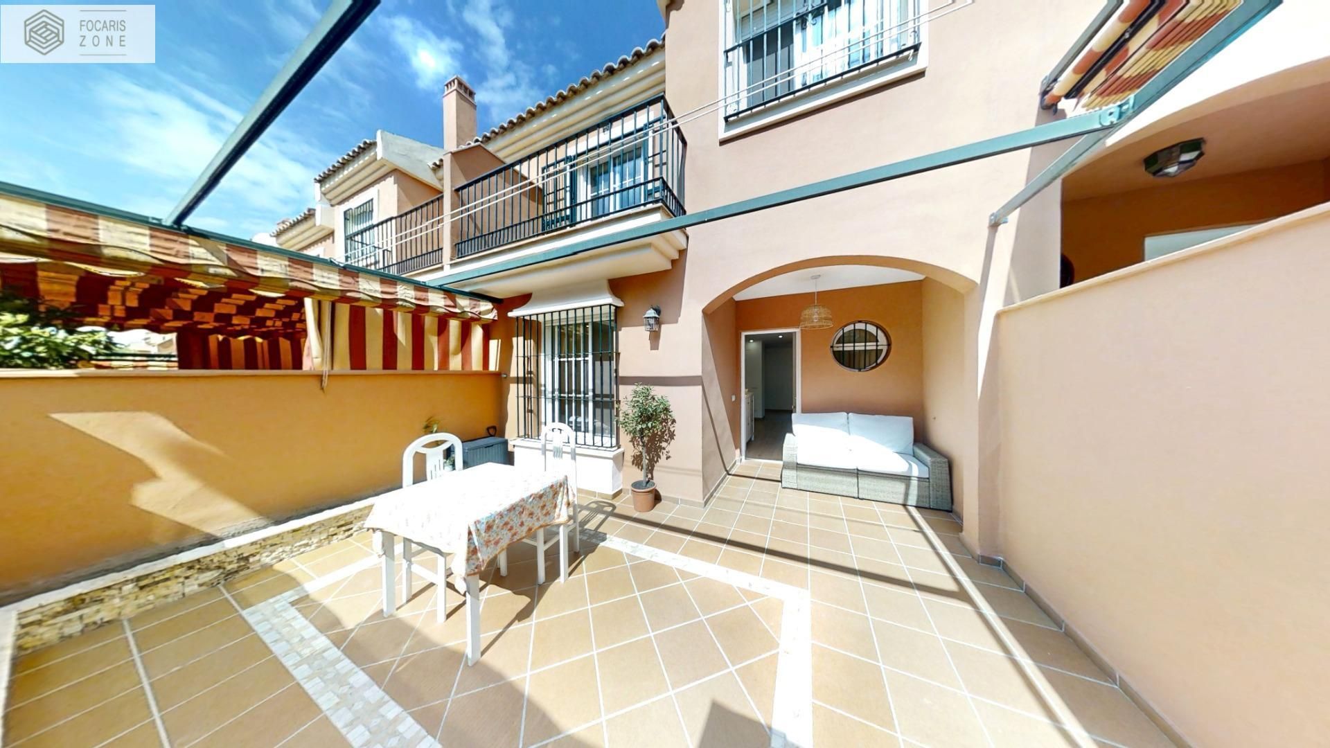 Garden of Single-family semi-detached for sale in Málaga Capital  with Air Conditioner, Heating and Private garden
