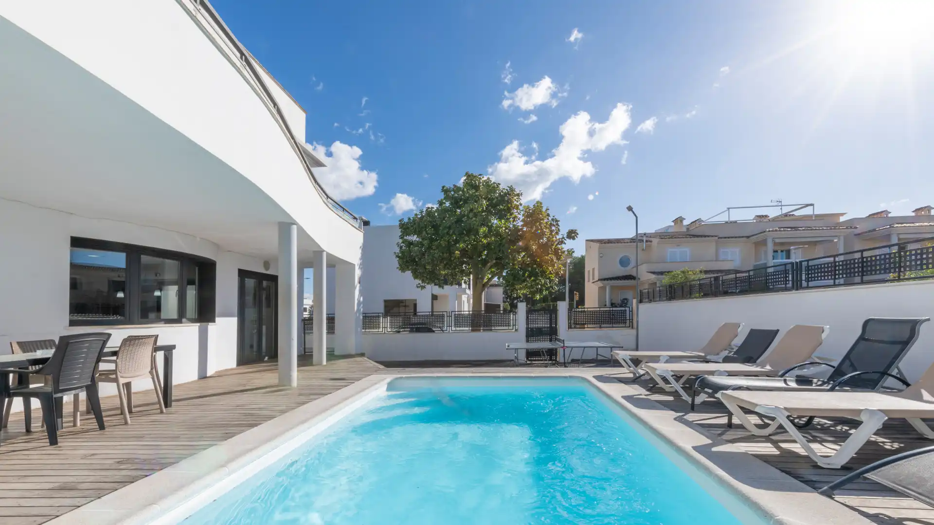 Piscina de Casa o xalet en venda en  Palma de Mallorca amb Aire condicionat, Calefacció i Terrassa