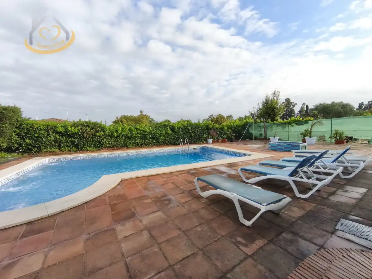 Piscina de Casa o chalet en venta en Cartaya con Aire acondicionado, Jardín privado y Terraza